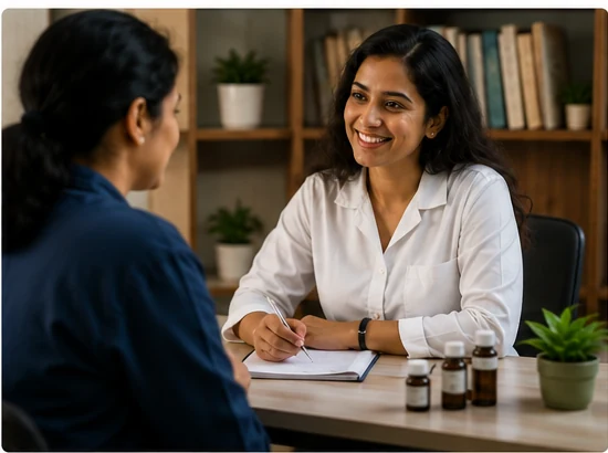 Homeopathic Doctor in Mumbai providing a natural healthcare consultation